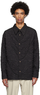 Черная рубашка с цветочным принтом Andersson Bell