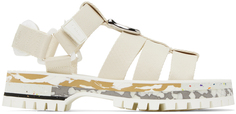 Бело-белые сандалии Nike Chloe