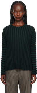 Черно-зеленый свитер с клавиатурой Eckhaus Latta