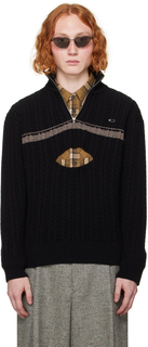 Черный полевой свитер Commission