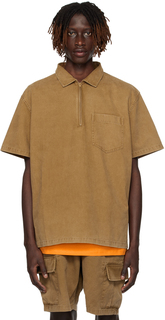 Светло-коричневая рубашка Saturdays NYC Billy Sunbaked