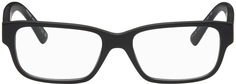 Черные прямоугольные очки Prada Eyewear