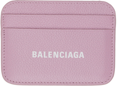 Розовый визитница с принтом Balenciaga