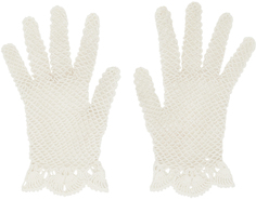 Белые перчатки The Row Constantin