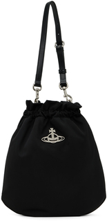 Черная сумка через плечо на шнурке Vivienne Westwood