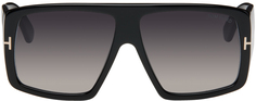 Черные солнцезащитные очки цвета ворона TOM FORD