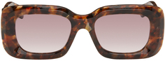 Солнцезащитные очки Gayia черепаховой расцветки Chloe