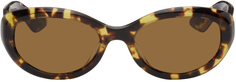 Солнцезащитные очки Oliver Peoples Edition 1969C черепаховой расцветки KHAITE