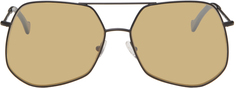 Черные солнцезащитные очки в сетку Grey Ant