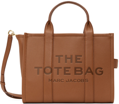 Коричневая сумка-тоут среднего размера The Tote Bag Marc Jacobs