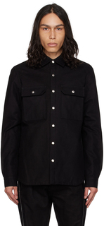Черная куртка на кнопках Rick Owens