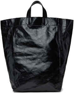 Черная двусторонняя сумка-тоут Jil Sander