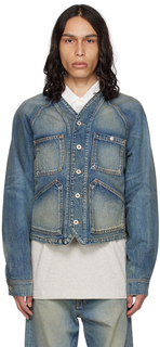 Синяя джинсовая куртка Paris Workwear Kenzo