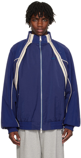 Синяя спортивная куртка в полоску ADER error