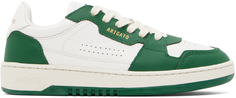Бело-зеленые кроссовки Axel Arigato Dice Lo