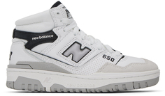 Бело-черные кроссовки New Balance 650