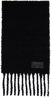 Черный шарф-букле Filippa K