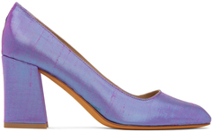 Фиолетовые туфли Марьям на каблуках Maryam Nassir Zadeh