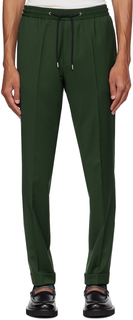Зеленые брюки на кулиске Paul Smith