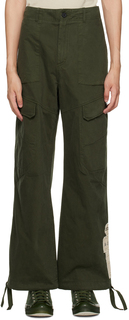 Зеленые брюки карго Ando A-COLD-WALL*