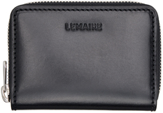 Черный компактный кошелек LEMAIRE