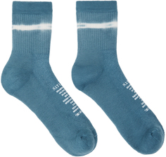 Эксклюзивные синие носки Satisfy SSENSE