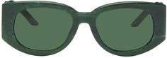 Зеленые круглые солнцезащитные очки Casablanca