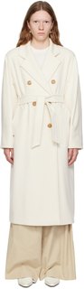 Белое пальто «Мадам» Max Mara