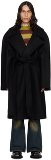 Эксклюзивное черное пальто EGONlab SSENSE