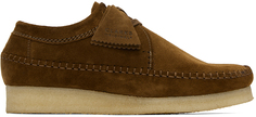 Светло-коричневые дерби Clarks Originals Weaver