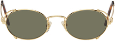 Золотые солнцезащитные очки 55-3175 Jean Paul Gaultier