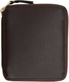Классический коричневый кошелек Comme des Garçons