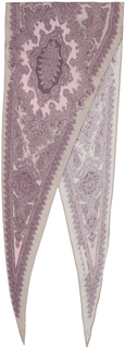 Фиолетовый шарф с принтом Лиловый Acne Studios