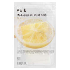 Тканевая маска со слабым кислотным pH, Yuja Fit, 1 тканевая маска, 30 мл (1,01 жидк. Унции), Abib