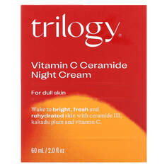 Ночной крем с керамидами с витамином C, 60 мл (2 жидк. Унции), Trilogy