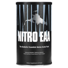 Nitro EAA, набор незаменимых анаболических аминокислот, 44 упаковки, Animal