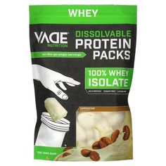 Пакетики с растворимым протеином, 100% изолят сыворотки, капучино, 744 г (1,6 фунта), Vade Nutrition