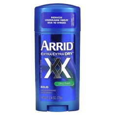 Extra Extra Dry XX, твердый дезодорант-антиперспирант, ультра свежесть, 73 г (2,6 унции), Arrid