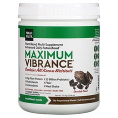 Maximum Vibrance, версия 6.1, шоколадный вкус, 721,8 г (25,46 унции), Vibrant Health