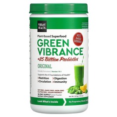 Green Vibrance +25 млрд пробиотиков, версия 19.1, 337 г (11,92 унции), Vibrant Health