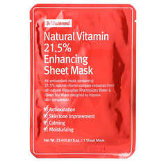 Маска с 21,5% экстрактом натуральных витаминов, для улучшения состояния кожи,1 шт., 23 мл (0,81 жидк. унции), By Wishtrend