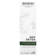 NDF Detox, средство для очищения от тяжелых металлов для более сильных организмов, 30 мл (1 жидк. унция), Bioray