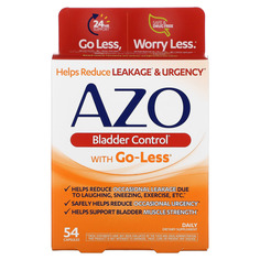 Go-Less, контролирующий состояние мочевого пузыря, 54 капсулы, Azo