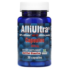 AlliUltra, 360 мг, 30 капсул, Allimax