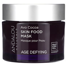 Skin Food, маска с авокадо и какао против старения, 50 г (1,7 унции), Andalou Naturals