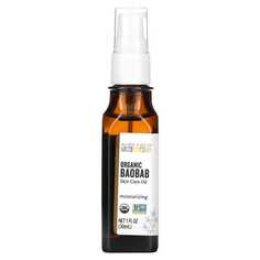 Органическое масло баобаба, масло для ухода за кожей, 30 мл (1 жидк. Унция), Aura Cacia