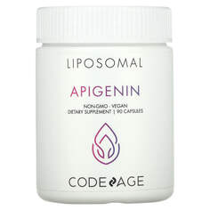 Liposomal, апигенин, без ГМО, веганский, 90 капсул, Codeage