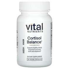 Cortisol Balance, 30 веганских капсул, Vital Nutrients