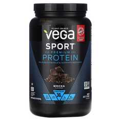 Sport Performance, протеиновый порошок, вкус мокко, 812 г (28,6 унции), Vega