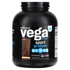 Sport, протеин премиального качества на растительной основе, мокко, 1,92 кг (4 фунта 3,9 унции), Vega